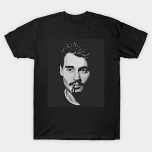 Johnny Depp Silhouette T-Shirt
